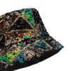 Color Sequins Fisherman Hat Women's Bucket Hat Foldable Basin Hat