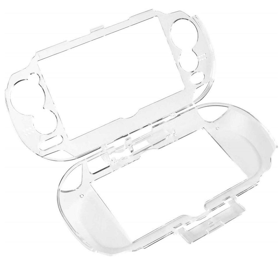 

Clear Crystal Hard Shell Case for PS Vita 1000 Handheld Transparent Protective Full Cover for Sony PSV 1000 Gaming Accessories прозрачный