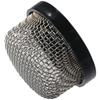Universal Stainless Steel Inlet Filter Strainer MA-023 3/4 Inch -14 Aerator Screen Strainer Black Mesh Strainer Livewell Pump