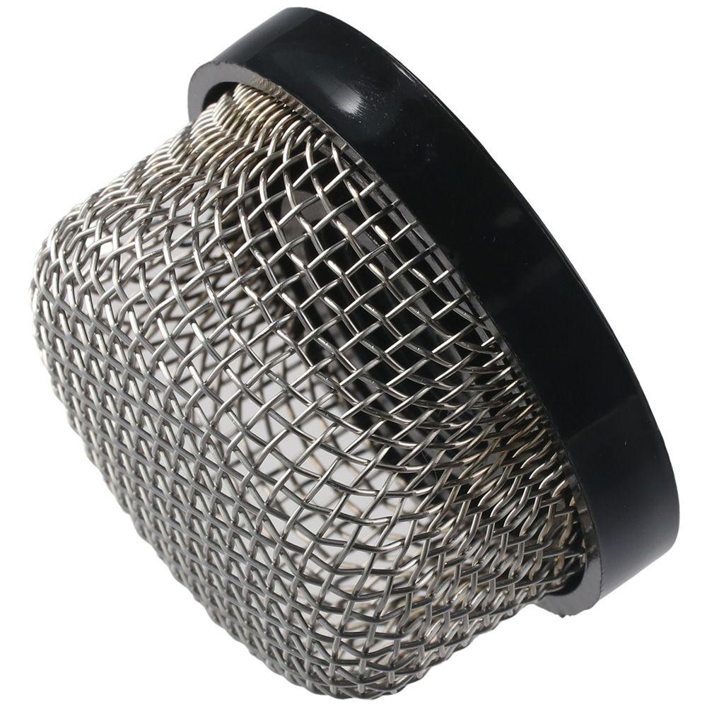Universal Stainless Steel Inlet Filter Strainer MA-023 3/4 Inch -14 Aerator Screen Strainer Black Mesh Strainer Livewell Pump