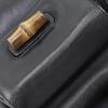 GUCCI Bamboo Backpack Daypack 003.2058.0016 black leather Women Used