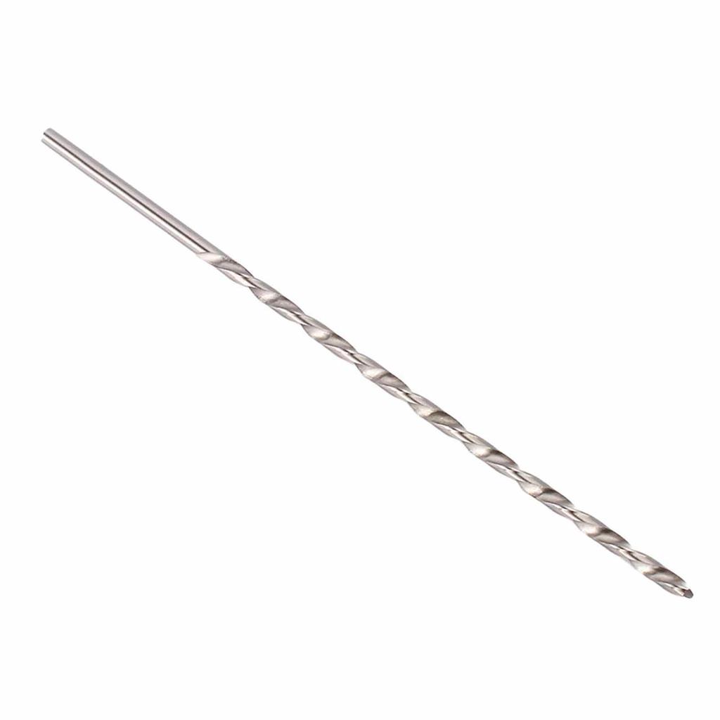 2 Stück Spiralbohrer Extra Lang 200mm Verlängert Gerader Schaft HSS Spiralbohrer 4mm