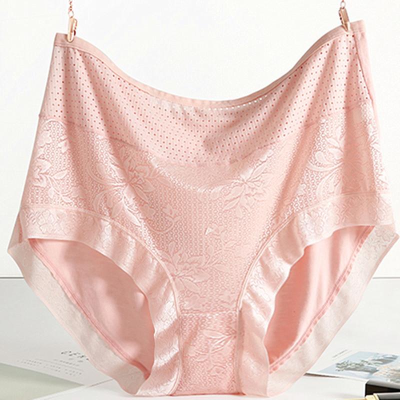 Large Size Women's High-waisted Underwear Is Soft and Breathable, Skin-friendly and Comfortable, Daily Panties