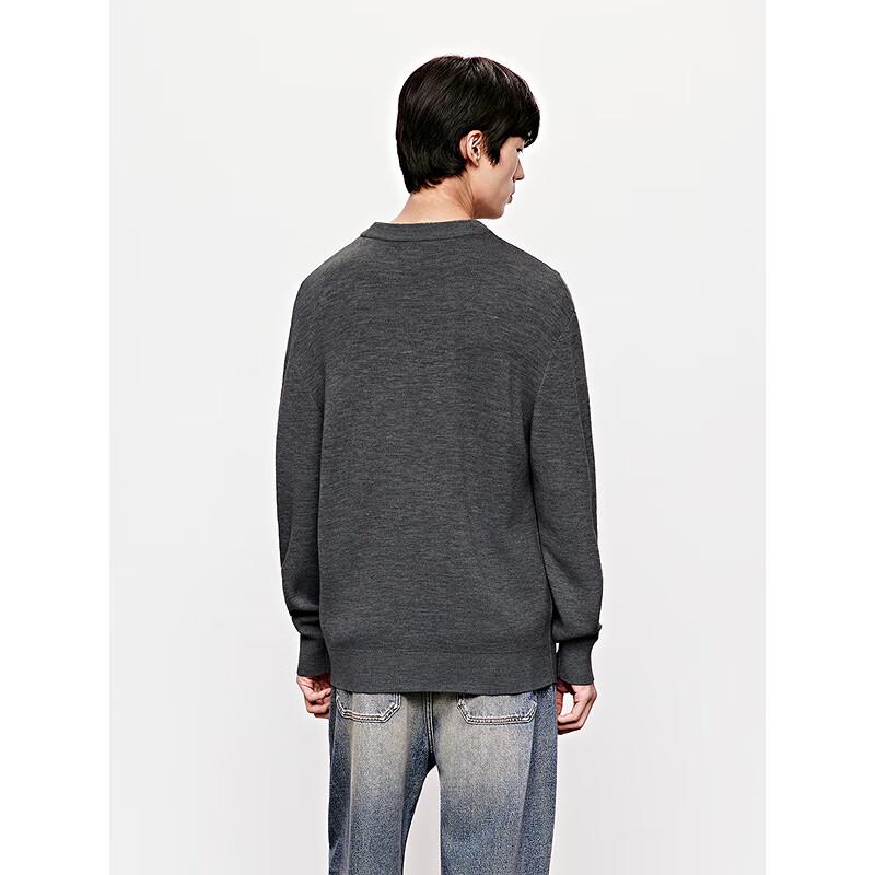 GXG Herren Dackel Grafik Strickpullover