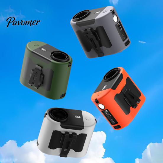 Electric Cooling Fan Waist Clip with LED Light 5 Speed Adjustable Portable 10000mAh Rechargeable Wearable Multifunctional Heatstroke Prevention Belt
