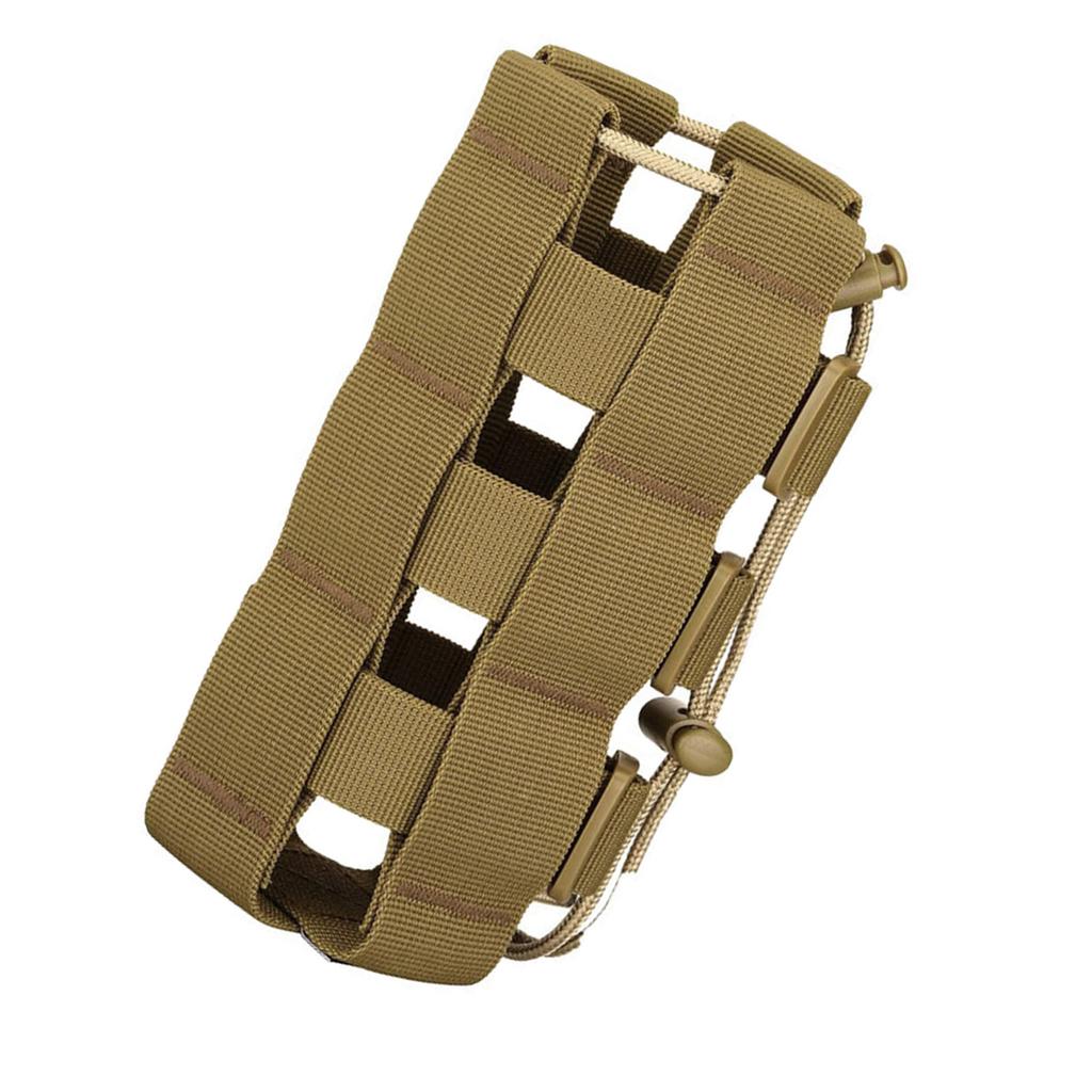 Belt Water Bottle Holder Bag Nylon Tactic Belt Water Bottle Pouches Water Bottle Carriers for Camping Hiking Travelling