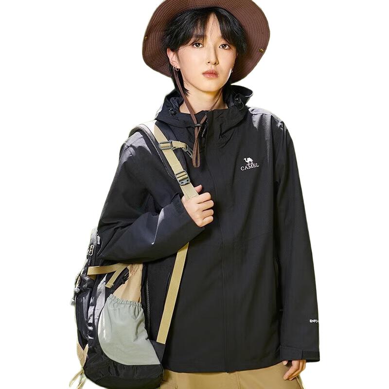 CAMEL 3538A Unisex Single-Layer Outdoor Trekking Jacket L