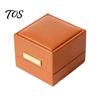 Jewelry Box for Engagement Faux Leather Ring Box, Soft Velvet Lining Flip Top Storage Lined Gift Case, Decorative Holder And Wedding Proposal Elegant