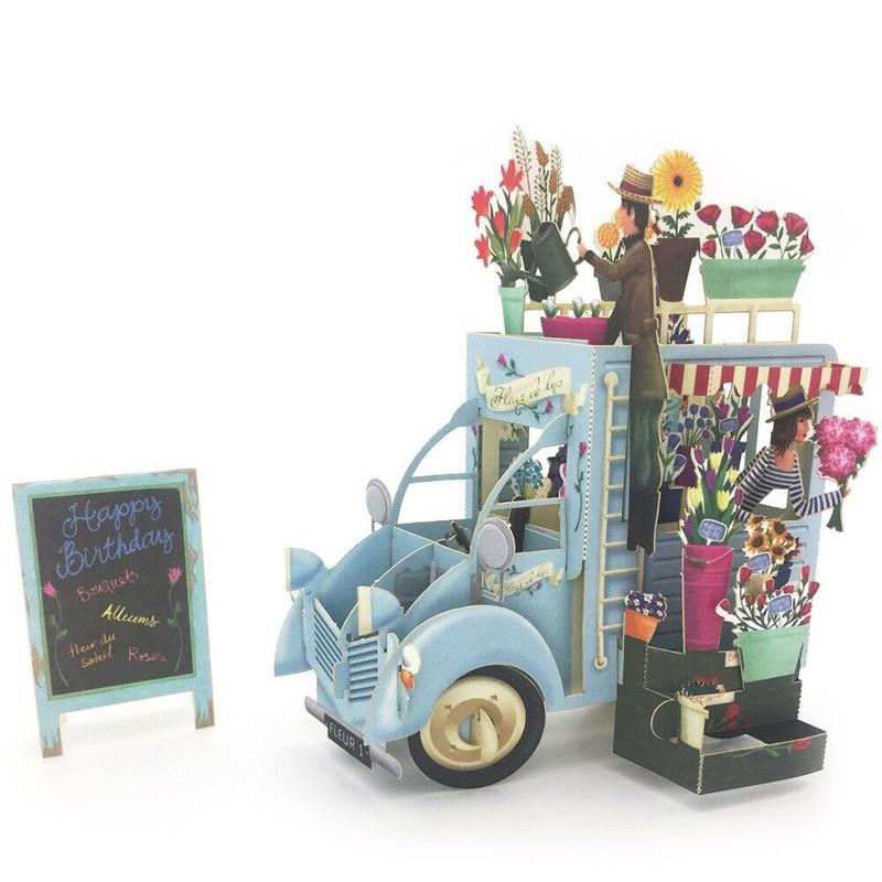 

3D Красивая открытка на День матери Мама Особый Уникальный Подарок Цветы День рождения синий