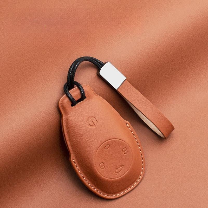For Leapmotor T03 C10 B10 C11 S01 C01 B01 Car Remote Key Case Shell Cover Car Protective Key Bag Keychain Protector Accessories