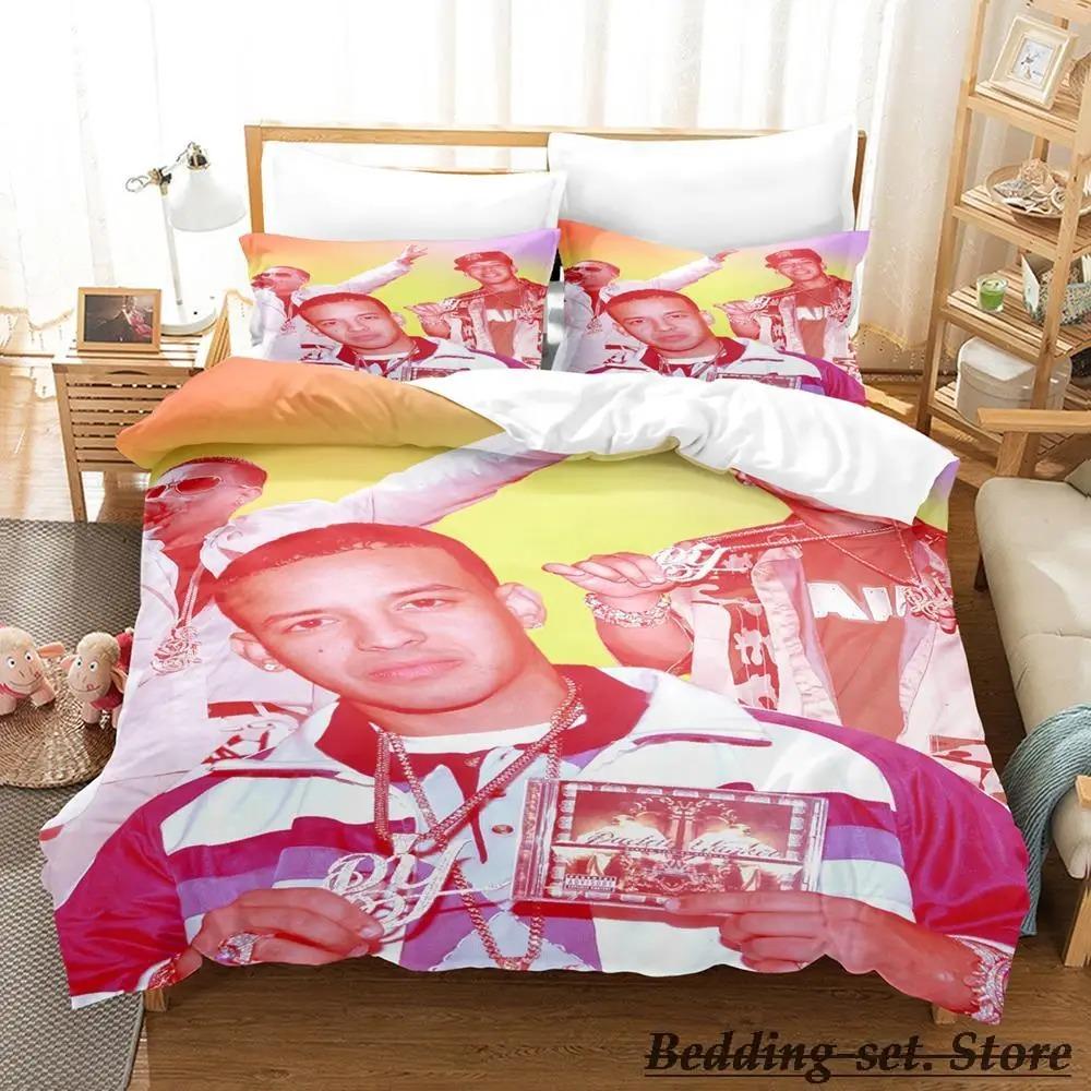 Daddy Yankee Bedding Set Single Twin Full Queen King Size Bed Set Aldult Kid Bedroom Duvetcover Sets Anime parure de lit Bed
