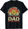 Board Game Dad Funny Board Gamer Father Saying Unisex Black T-Shirt