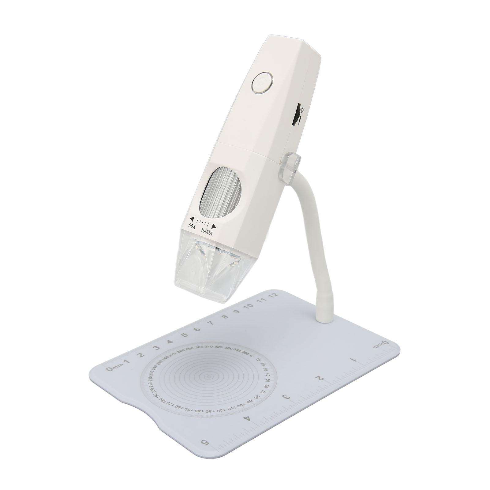 

Wi-Fi USB цифровой микроскоп беспроводной HD 1080P 50X до 1000X камера с увеличением и подставкой для