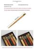 5 Pairs Japanese Wooden Chopsticks Set - Five Colors, Pointed Tip, Gift Box