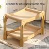Double-Layer Scratching Post: Durable and Lint-Free; Bunk-Style Sisal Cat Bed Resistant to Scratching