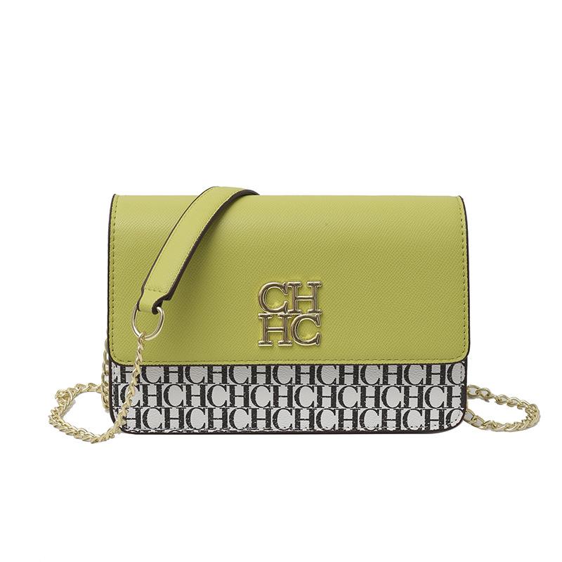 Autunno-Inverno Donna Trendy Catena Borsa per Cellulare alla Moda Versatile Spalla Messenger con Design Semplice Quadrato Piccolo
