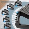 New Under Desk Footrest with Massage Rollers Ergonomic Foot Stool for Home Office Pain Relief and Comfort