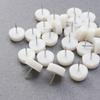 30Pcs 10x24mm Furniture Tacks for Sofa Legs Strong Metal and Plastic Foot Pads To Increase Height Decorative Upholstery Tips