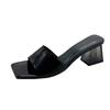 Modern Transparent Crystal Slippers For Women Summer High Heel Open Toe Wedding Shoes