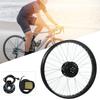 48V 500W 20palcový LCD5 Instrumentální Kolo Ebike Konverzní Sada (pro zadní náhon rotující setrvačník)