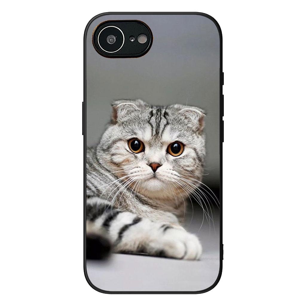 

Cat Meow Phone Cover Case for Apple iPhone 17 16 11 Pro XS Max XR 6 7 8 Plus + 16E SE Casing iPhone 7
