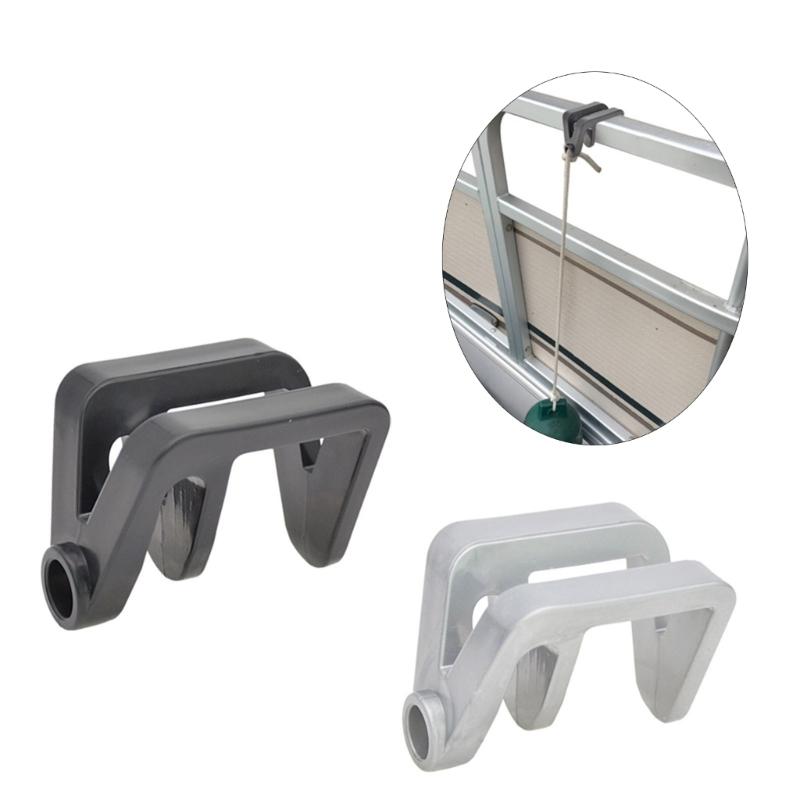 4er-Pack Schwere Klemmen Boots Hakenclip Haltbarkeit Paddel Ruderhalter Clip für Verschiedene Bedürfnisse
