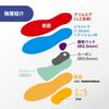 BMZ Magic Carbon Insole Sizes for and Baseball Ashi-Tre (Synthetic Leather, 26.5-27.5) Running, Golf,
