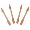 4Pcs/Lot 1:12 Wooden Dollhouse Table Leg Miniature Furniture Diy Dollhouse Accessories Simulation Table Feet Model Dollhouse Toy