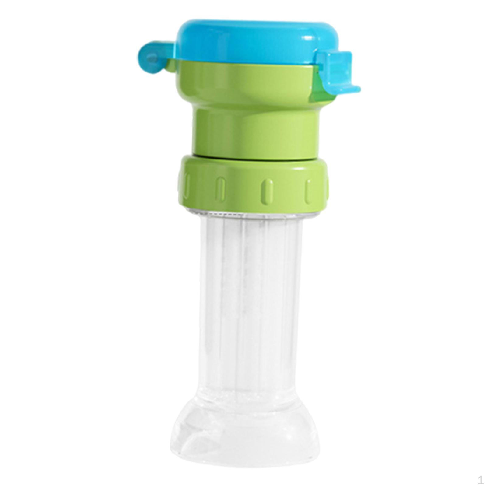 

Water Bottle Cap with Straw Cover for Cute Juice Drink Feeding Leakproof Kids Green Blue