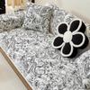 Chenille Sofa Cushion Four Seasons Universal Non-Slip  New French Style Retro Sofa Cover Cloth Cushion Light Luxury