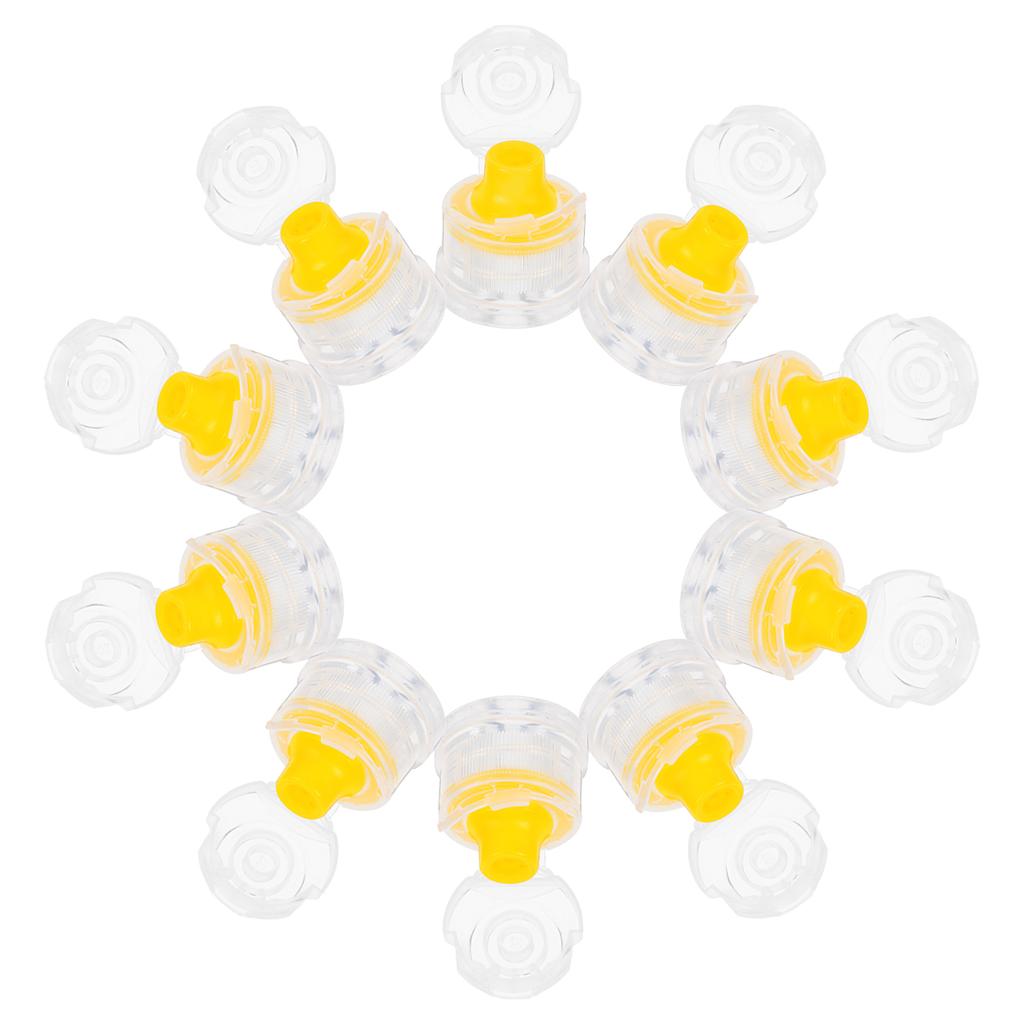 10Pcs Durable Pointed Spout Caps Versatile Lids Reusable Replacement Bottle Tops Sports Drink Covers Soda Jar Sealing