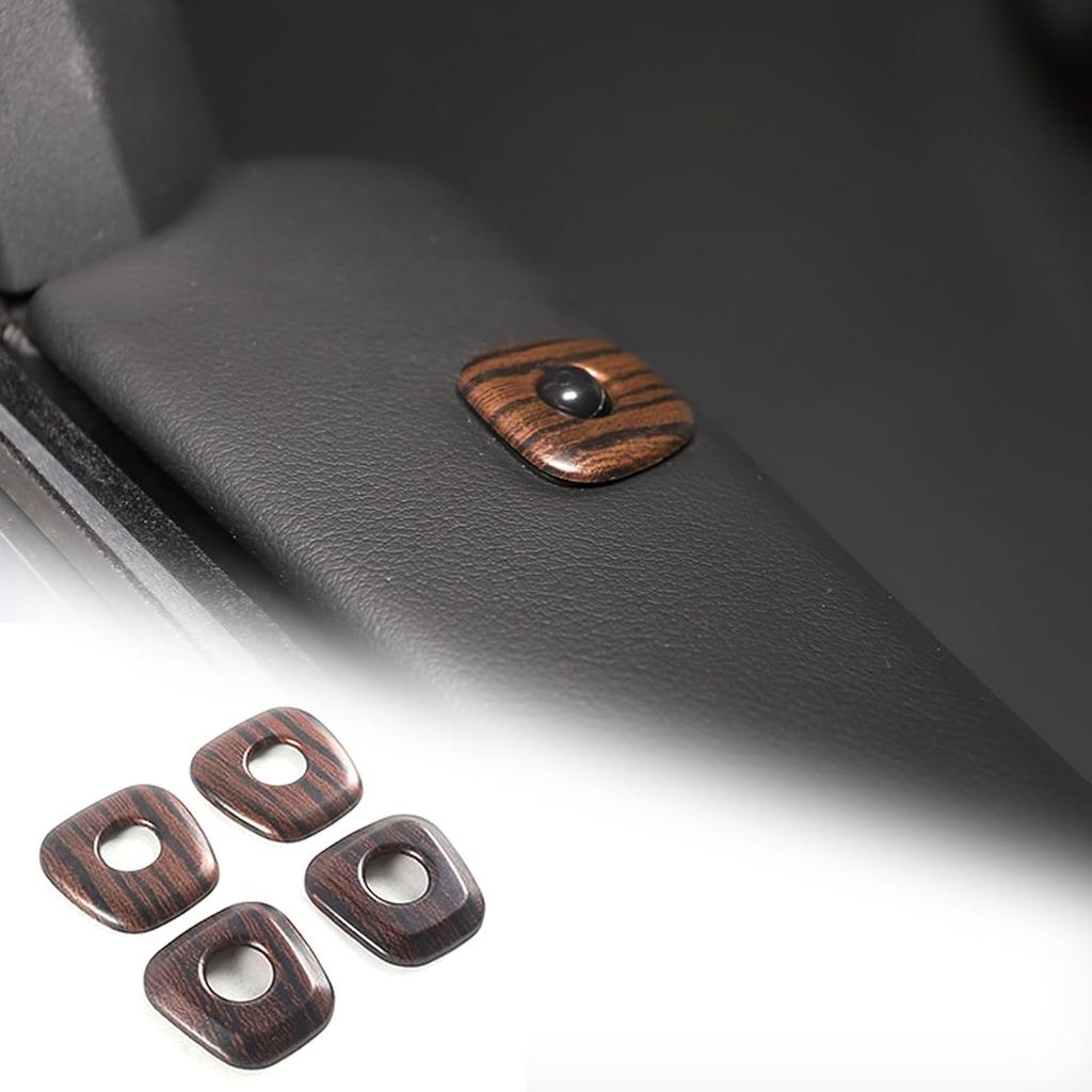 Car Door Lock Cover Trim Stickers Compatible with BMW X1 U11 2023 2024 Car Door Lock Pin Panel Frame Cover Decal Interior Trim Protection