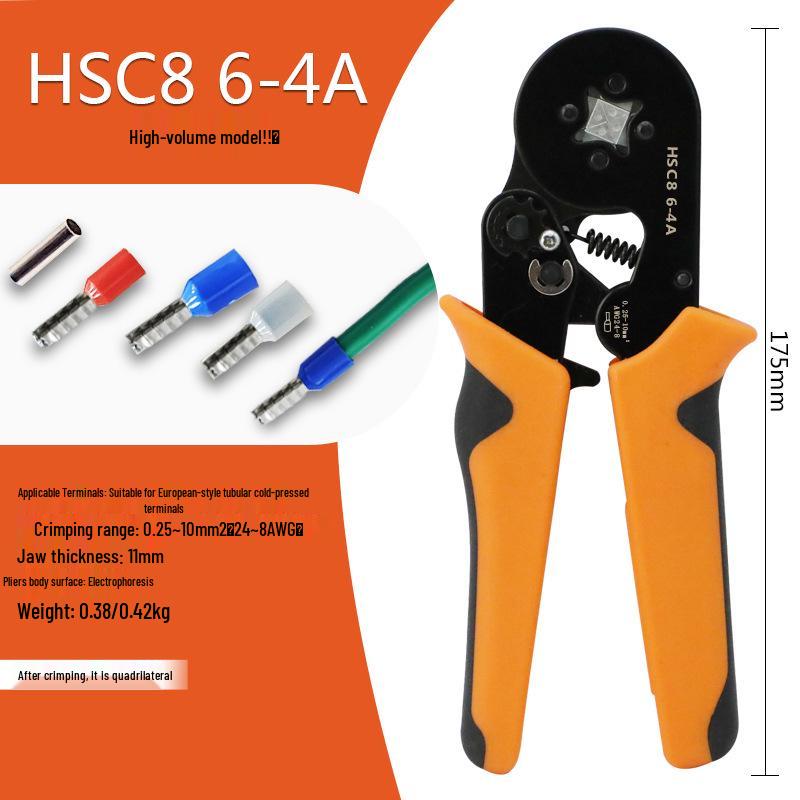 Multifunctional Crimping & Wire Stripping Tool Set for Ferrule and Pin Terminals