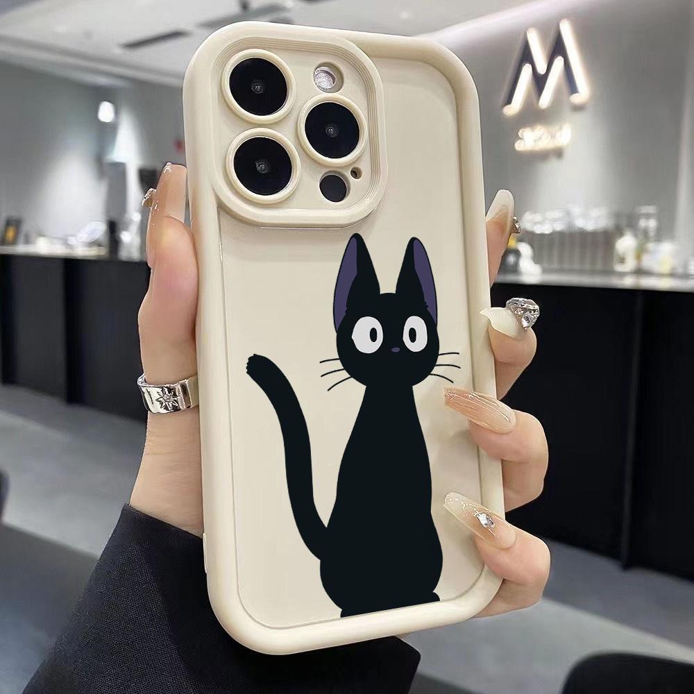 Anime Kikis Cat Phone Case for Xiaomi Redmi Note 14 13 12 12S 11 11S 10 9 Pro Plus A5 A3 14C 13C 12C 10C 9C 4G 5G Soft Cover