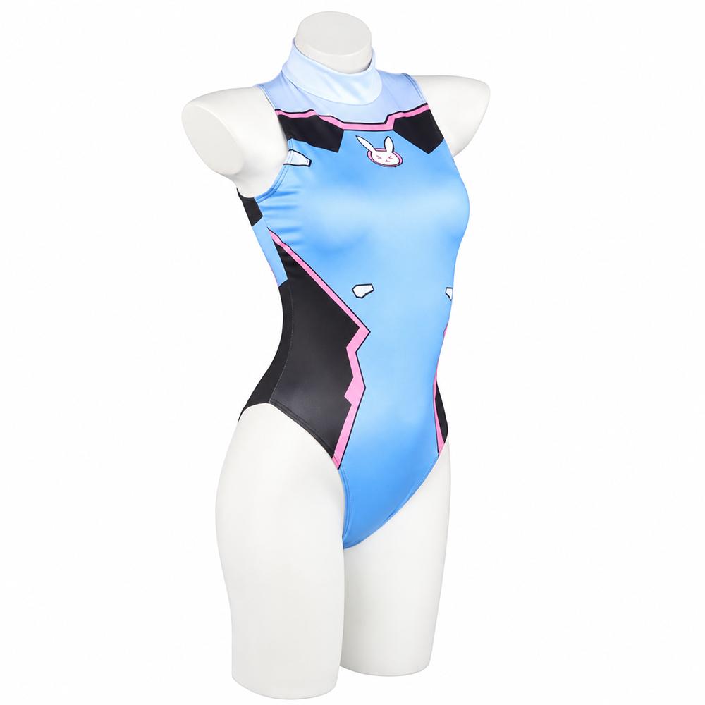 Spiel DVA Jumpsuit Bedruckt Sexy Badeanzug Cosplay Kostüm Damen Anime Badeanzug Sexy Dessous Badeanzug Halloween Kostüme