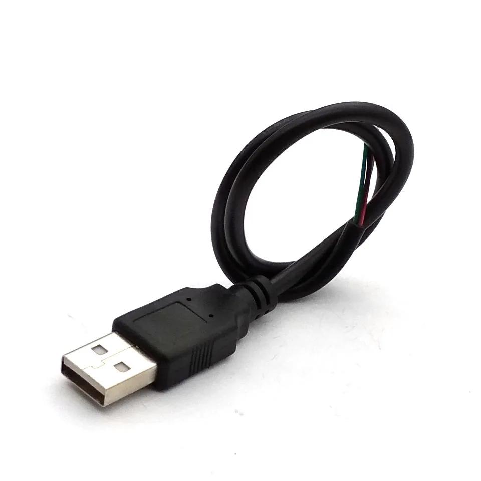 

USB кабель для передачи данных односторонний кабель штекер / розетка 4-проводная линия передачи данных 4 жилы male