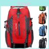 Spacious 40l Adventure Backpack With Breathable Padded Shoulder Straps And Heavy Duty Zippers