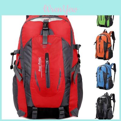 Spacious 40l Adventure Backpack With Breathable Padded Shoulder Straps And Heavy Duty Zippers