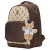 New MLB Boston Red Sox Polyester Backpack Regular Kids' Brown 7ABKMC55N-43BRS