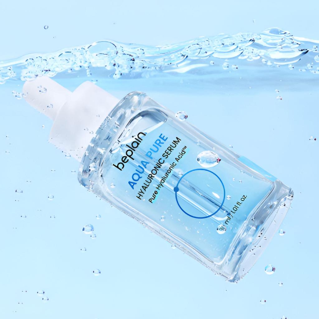 beplain Aqua Pure Hyaluronic Serum 30ml + Cream 70ml Set