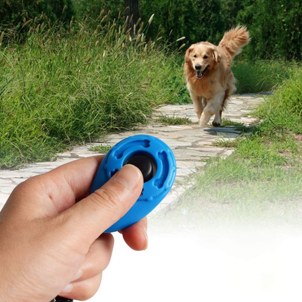 Dog Training Products High Quality Plastic Dog Clicker Sound Stop Barking Training Whistle Training Pet Clicker Tools For Dogs