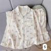 Women's Cloud Cotton Long Sleeve Pajamas - Sweet Cartoon Design for Spring & Autumn, Versatile for Home or Out