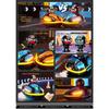 RC Battle Bumper Car Toy for Toddler Boy Girl Catapult Robot Karting Toy with Music Light RC Battle Game for Kids Family Battles