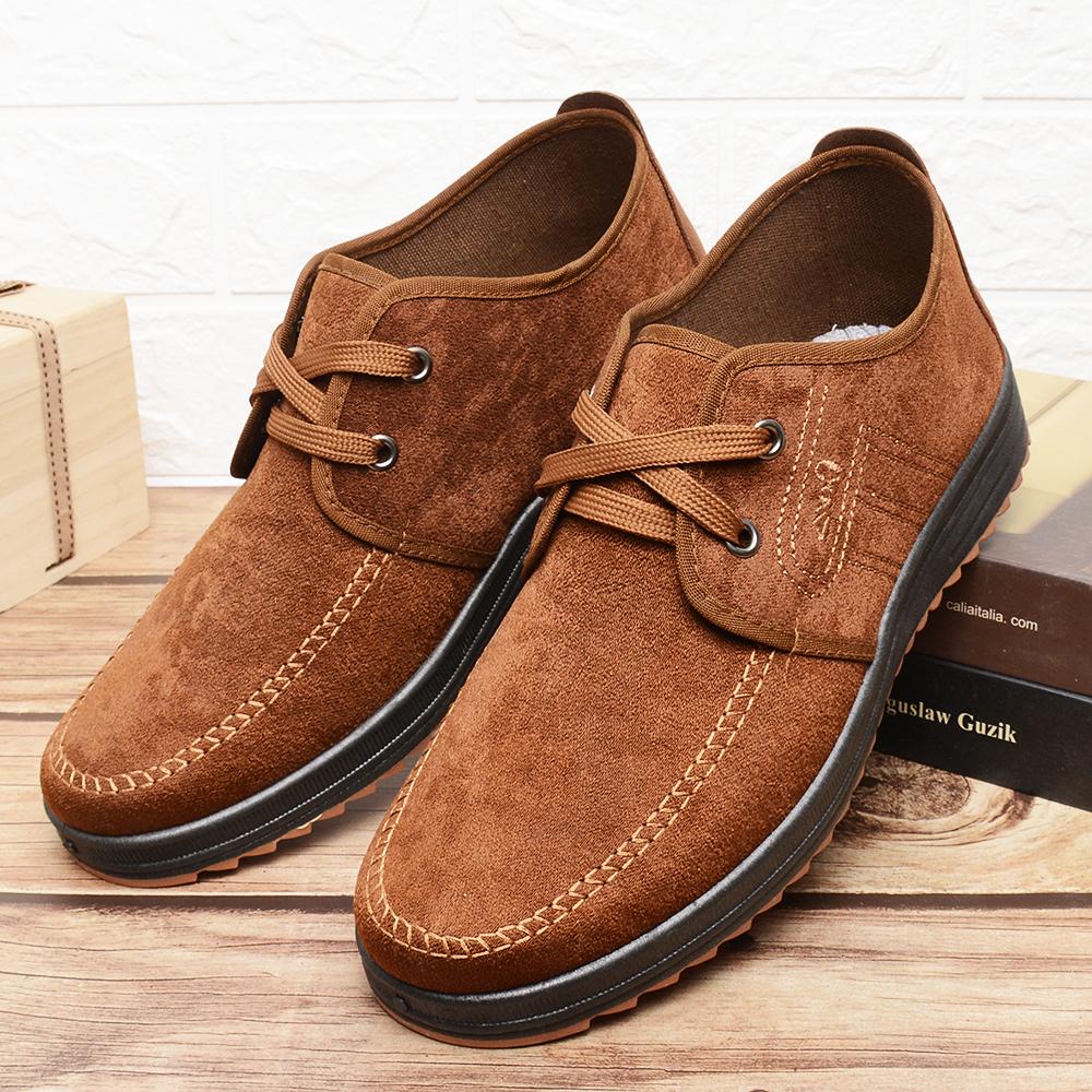 Men Casual Shoes Breathable Loafers Sneakers 2025 New Fashion Comfortable Flat Handmade Retro Leisure Loafers Shoes Men Shoes
