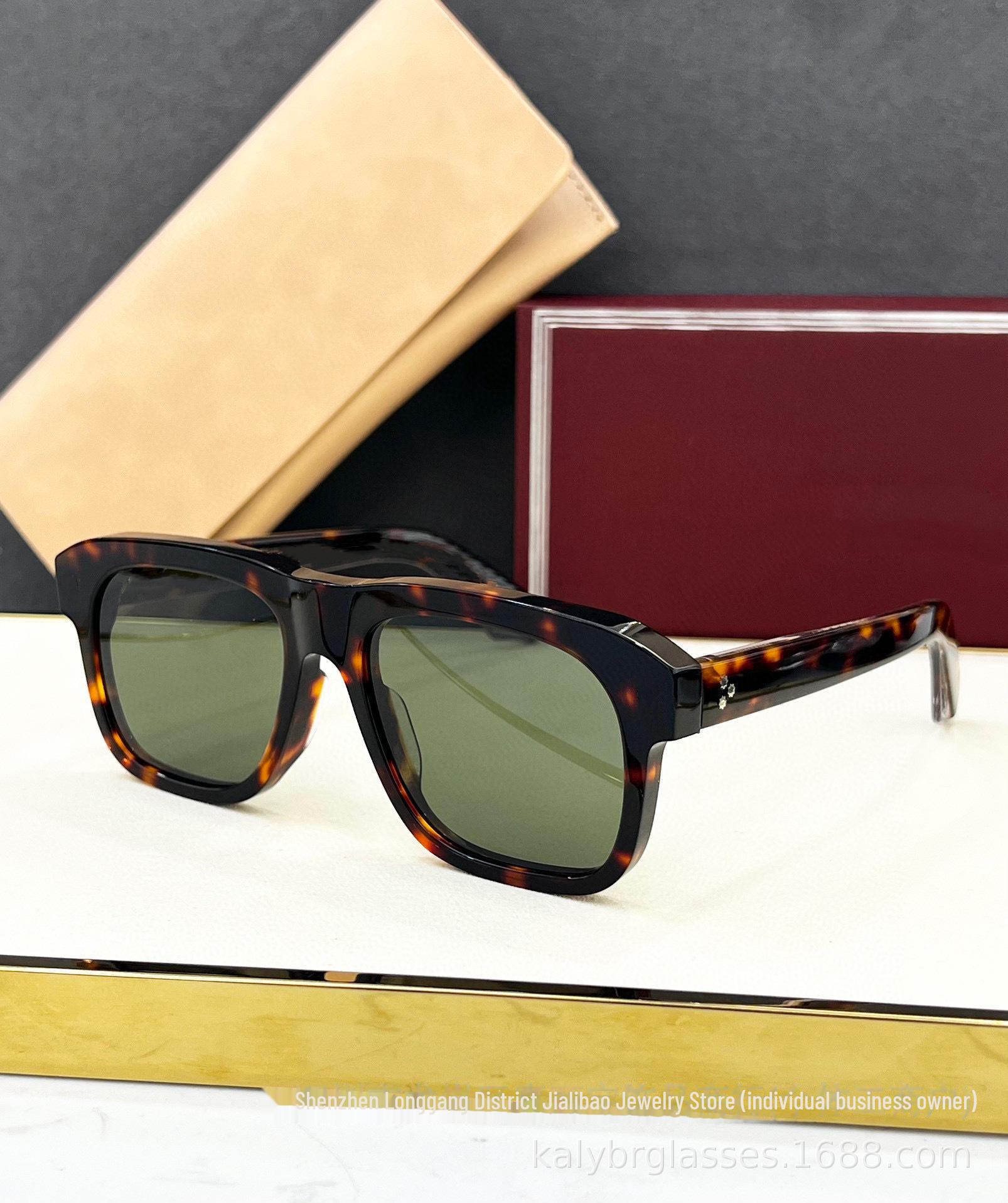 

Солнцезащитные очки JACQ JMM Yves High-End в квадратной оправе в стиле ретро для мужчин и женщин 56-19-146