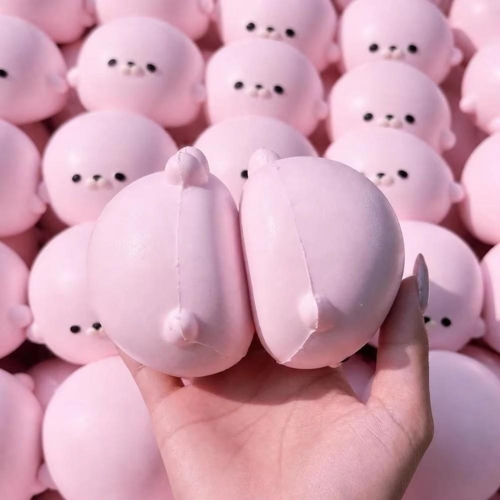 Slow Rising Seal Squeeze Toys Soft Texture Seal Fidget Toy Sensory Toy Seal Squishy Toy Office Use