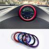 Aluminium Alloy Car Clock Decoration Ring Stopwatch Compass Stopwatch Sticker Trim For Porsche Cayenne Macan Panamera 911 718