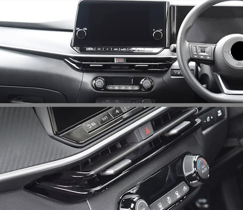 NIUNIUFU Front Air Conditioner Air Vent Panel Air Conditioner Switch Air Conditioner Interior ABS 1 for Note Cover, Cover, Panel, Bezel, Garnish,