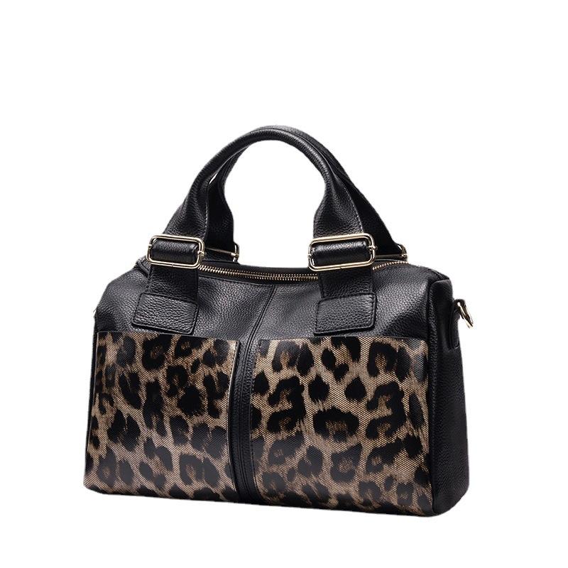 Women's Bag New Trendy and Fashionable Leopard Print Shoulder Bag Versatile Crossbody Handbag Women's Bag