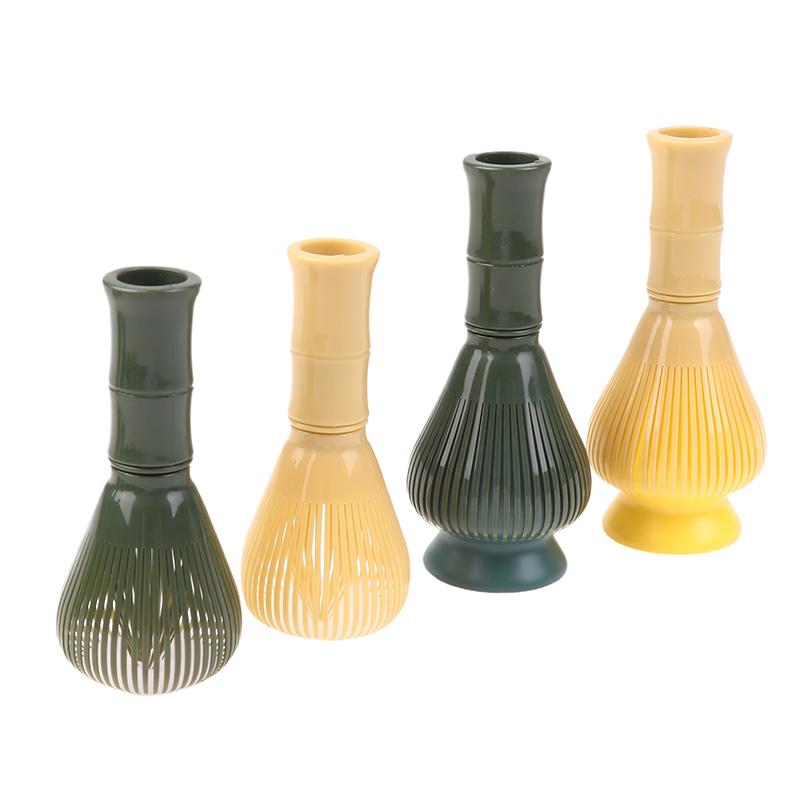 Harpiks Matcha japansk Chasen-børsteverktøy for Matcha grønn te-pulver Gjenbrukbart pulvervisp Tradisjonell Matcha-rører tetøy